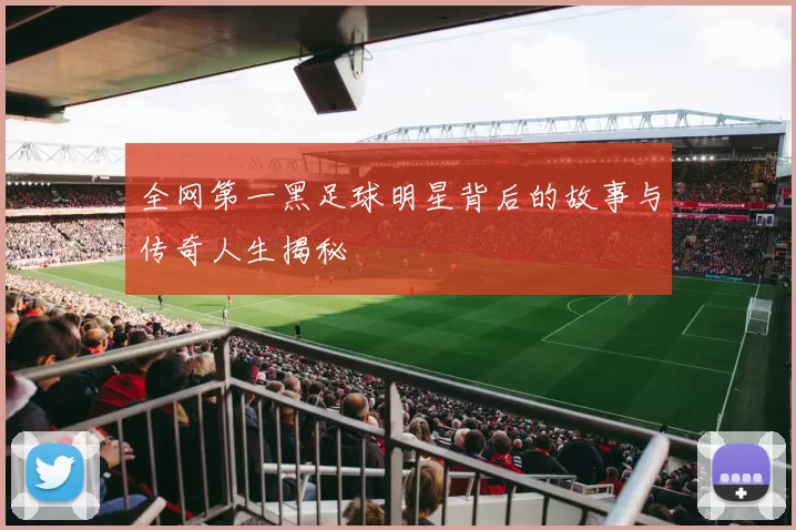 全网第一黑足球明星背后的故事与传奇人生揭秘